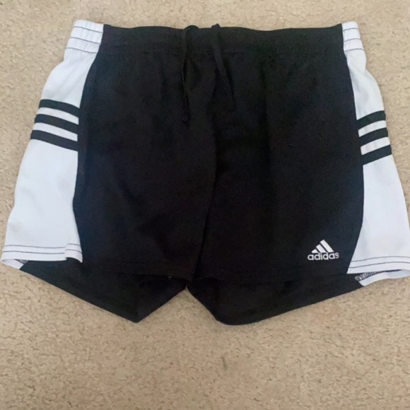 Black and Pink Children’s large adidas shorts, like new - Picture 4 of 5